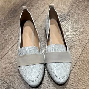 UGG Textured Gray Flats
